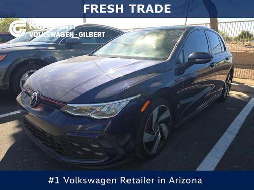 Atlantic Blue Metallic 2022 Volkswagen Golf GTI 1.4T TSI