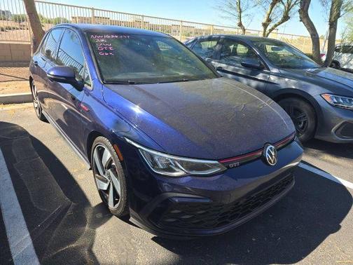 Atlantic Blue Metallic 2022 Volkswagen Golf GTI 1.4T TSI