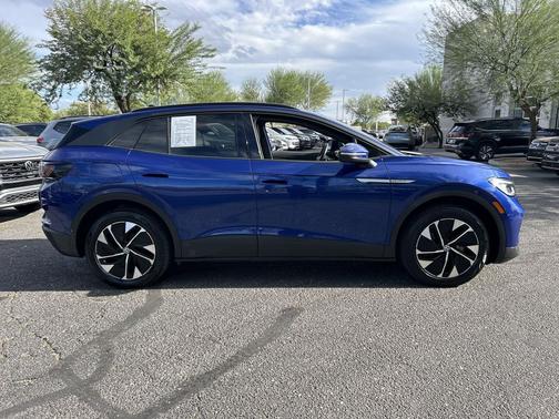 Blue 2022 Volkswagen ID.4 AWD Pro S