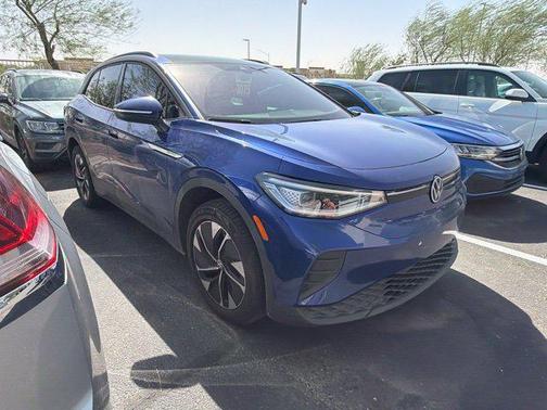 Blue 2022 Volkswagen ID.4 AWD Pro S