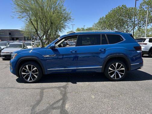 mountain lake blue metallic 2026 Volkswagen Atlas 2.0T SEL Premium R-Line 4MOTION