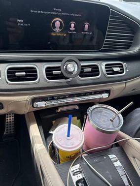 Blue 2021 Mercedes-Benz AMG GLS 63 Base