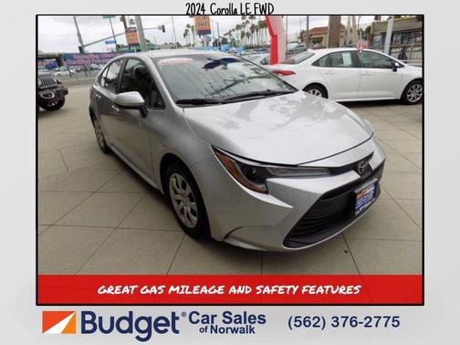 Classic Silver Metallic 2024 Toyota Corolla LE