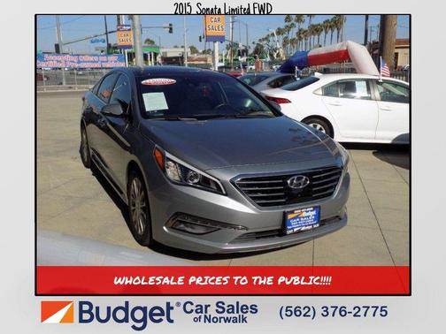 Symphony Silver 2015 Hyundai SONATA Limited