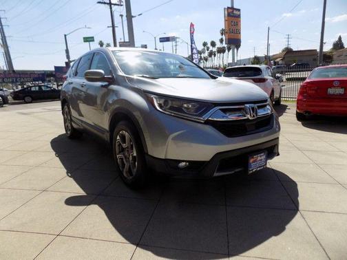 Lunar Silver Metallic 2019 Honda CR-V EX