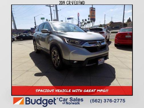 Lunar Silver Metallic 2019 Honda CR-V EX