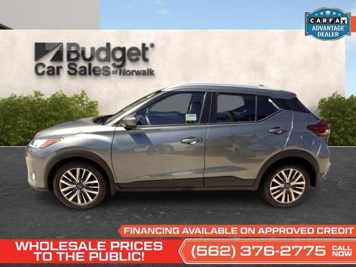 Gray 2024 Nissan Kicks SV
