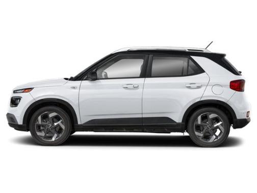 Lunar White w/Black Roof 2025 Hyundai VENUE Limited