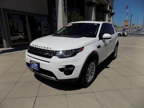 White 2016 Land Rover Discovery Sport