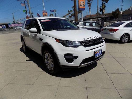 White 2016 Land Rover Discovery Sport