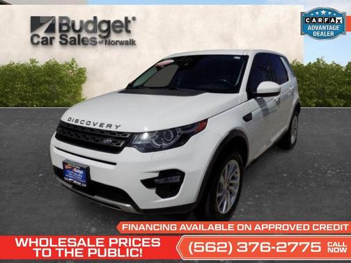 White 2016 Land Rover Discovery Sport HSE