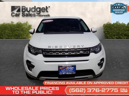 White 2016 Land Rover Discovery Sport HSE