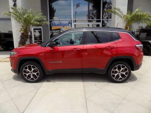 Red Hot Pearlcoat 2025 Jeep Compass Limited