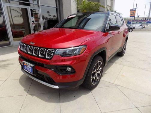 Red Hot Pearlcoat 2025 Jeep Compass Limited