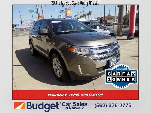 Gray Metallic 2014 Ford Edge SEL