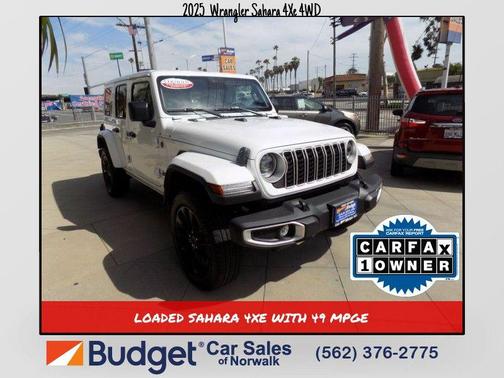 2025 Jeep Wrangler 4xe Sahara