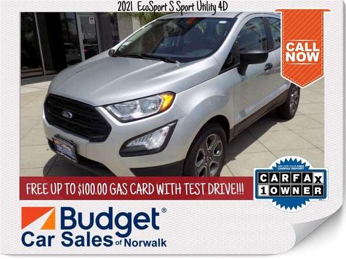 Photo 1 of 32 of 2021 Ford EcoSport S