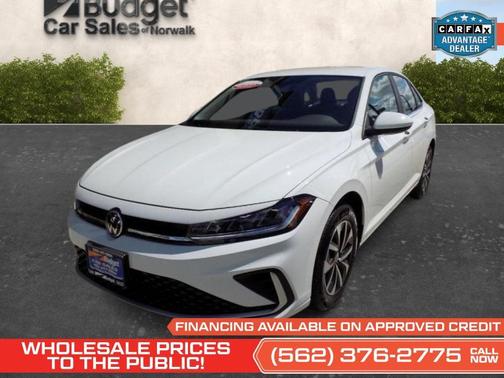 Pure White 2025 Volkswagen Jetta 1.5T S