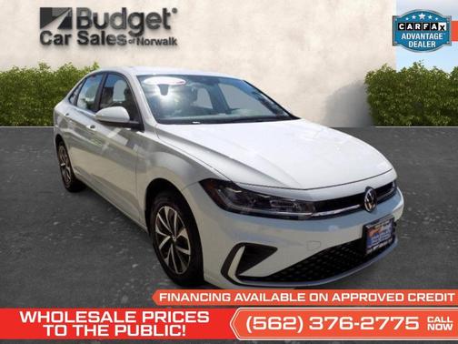 Pure White 2025 Volkswagen Jetta 1.5T S