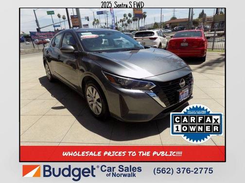 Gun Metallic 2025 Nissan Sentra S