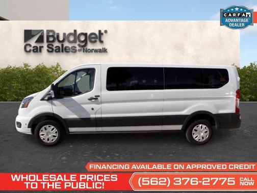 Oxford White 2023 Ford Transit-350 XLT