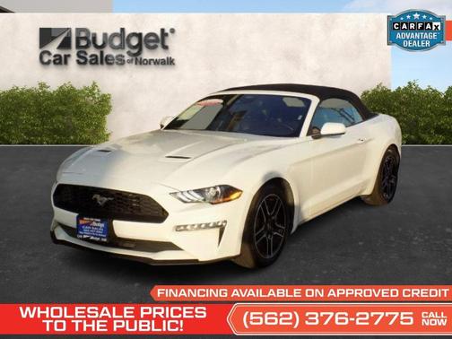 Oxford White 2023 Ford Mustang EcoBoost Premium