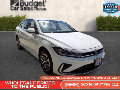 Pure White 2025 Volkswagen Jetta 1.5T S