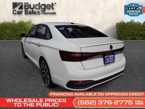 Pure White 2025 Volkswagen Jetta 1.5T S