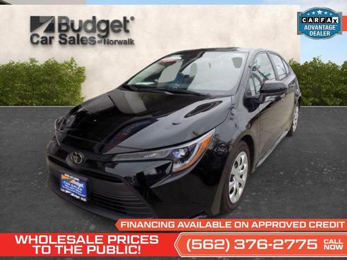 Midnight Black Metallic 2024 Toyota Corolla LE