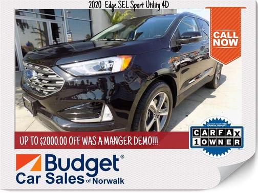Photo 1 of 27 of 2020 Ford Edge SEL