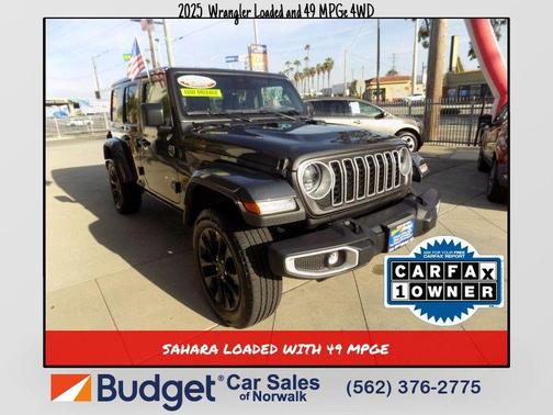 2025 Jeep Wrangler 4xe Sahara