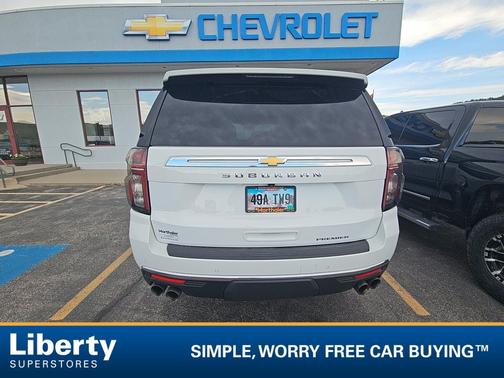 Summit White 2023 Chevrolet Suburban Premier