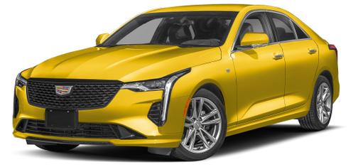 Yellow 2026 Cadillac CT4 Sport