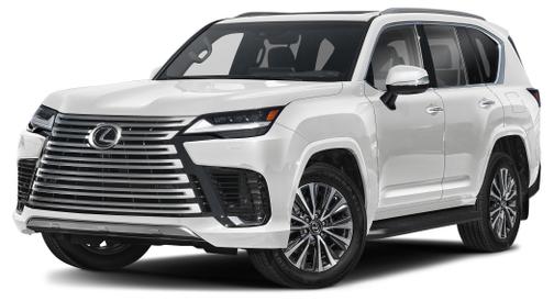 White Pearl 2024 Lexus LX 600 Luxury
