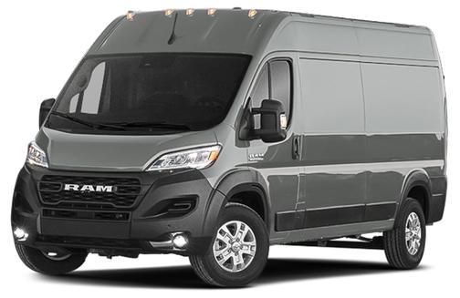 Bright Silver Metallic Clearcoat 2024 RAM ProMaster 3500 Low Roof