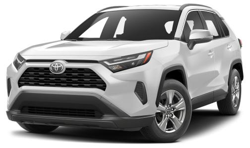 White 2023 Toyota RAV4 XLE Premium