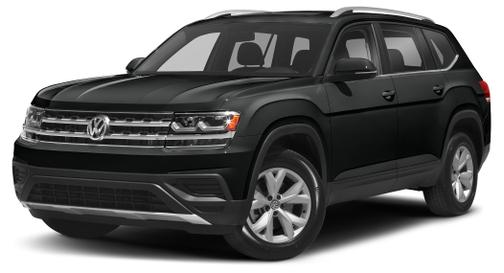 Deep Black Pearl Effect 2018 Volkswagen Atlas 3.6L SE
