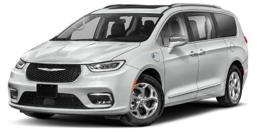 Bright White Clearcoat 2023 Chrysler Pacifica Hybrid Touring L