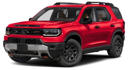 Radiant Red 2026 Honda Passport AWD TrailSport Elite Blackout