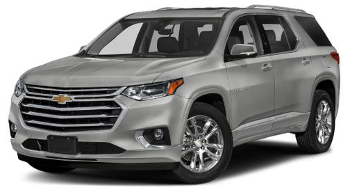 Silver Ice Metallic 2020 Chevrolet Traverse Premier