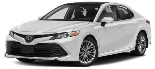 Super White 2020 Toyota Camry XLE