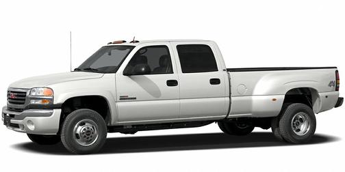 Olympic White 2006 GMC Sierra 3500 W/T