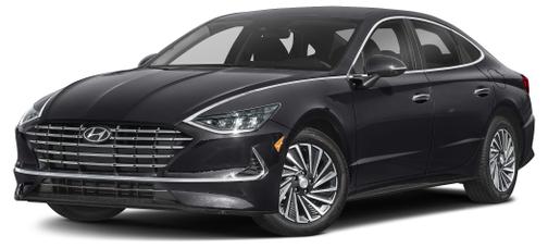 Nocturne Black 2021 Hyundai SONATA Hybrid SEL