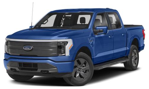 ANTIMATTER BLUE METALLIC 2022 Ford F-150 Lightning LARIAT