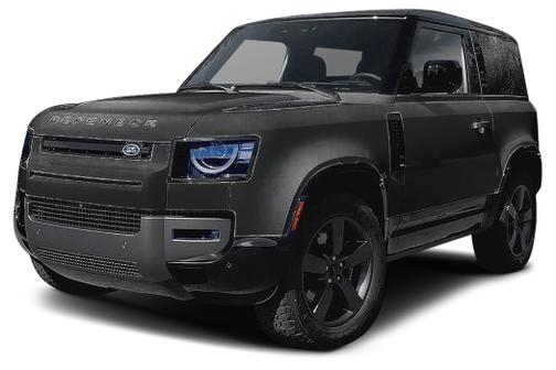 Santorini Black 2026 Land Rover Defender V8