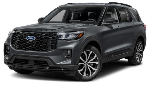 Gray 2027 Ford Explorer ST-Line