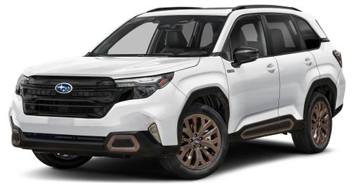 Crystal White Pearl 2026 Subaru Forester Hybrid Sport