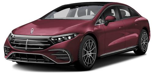 MANUFAKTUR Signature Rubellite Red Metallic 2026 Mercedes-Benz EQS 450 4MATIC