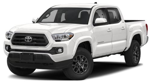 White 2023 Toyota Tacoma SR5