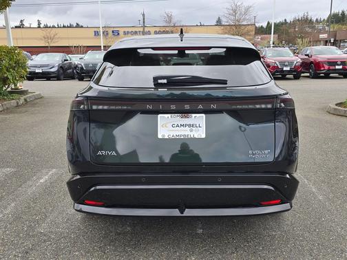 Northern Lights Metallic 2025 Nissan ARIYA EVOLVE+